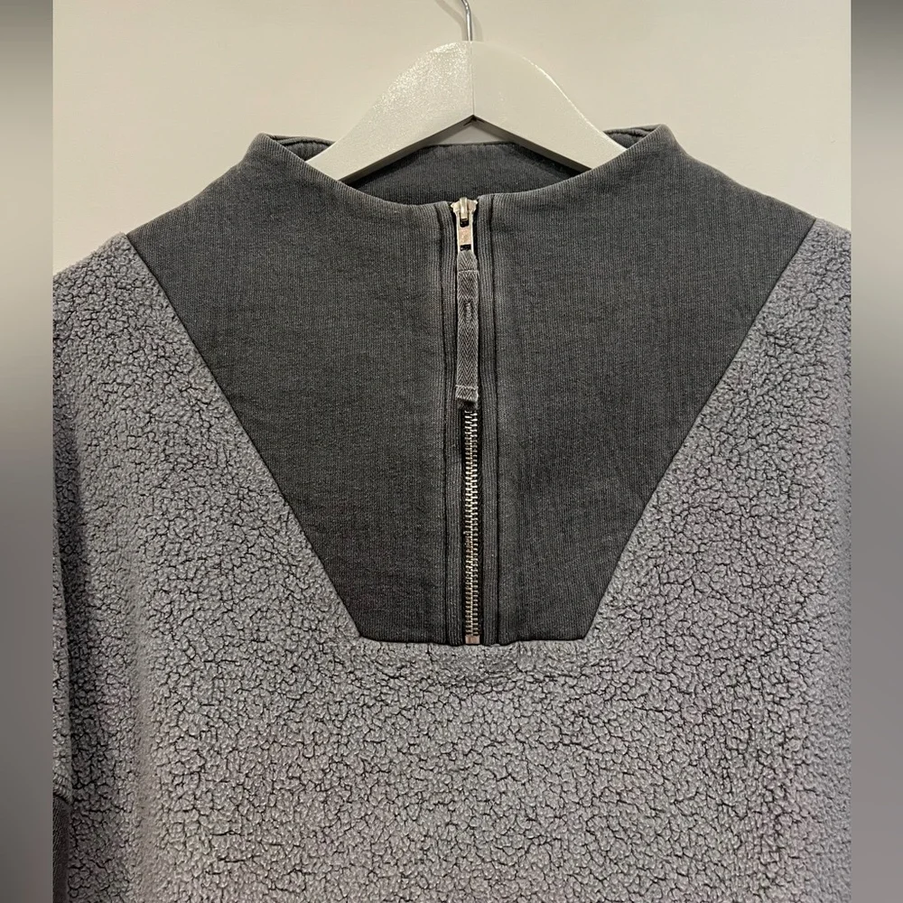 The GREAT Trail Sweatshirt. Half zip. Super cosy. Size 1. Grey - Picture 4 of 5